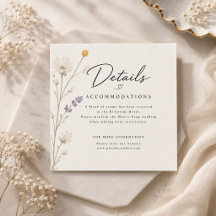 Casamento de Flores Silvestres Elegantes