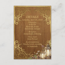 Casamento de Luxo em Ouro com Madeira Rústica