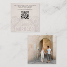 Casamento de Passaporte do Marrocos QR