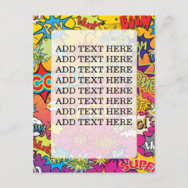 CARTÃO DE INFORMAÇÕES CASAMENTO DE SUPERHERO DE CÓDIGOS