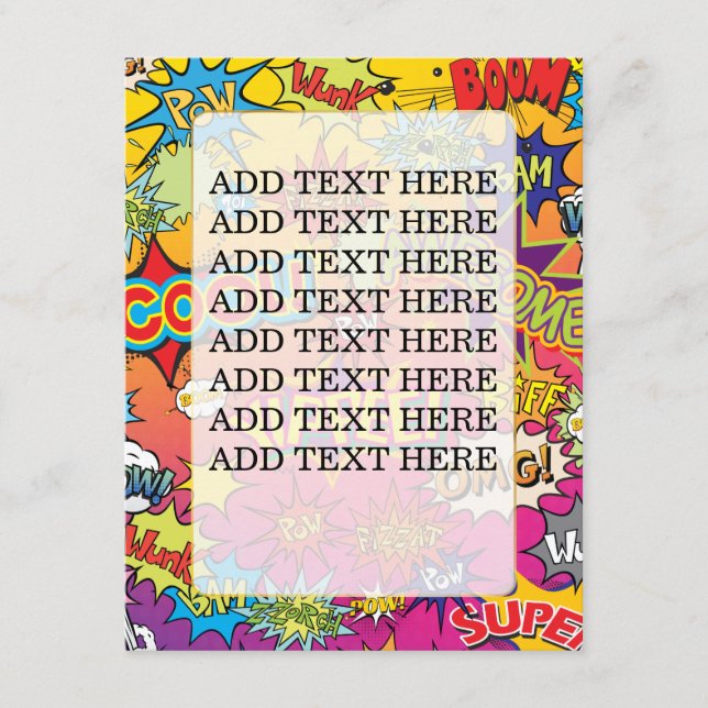 CARTÃO DE INFORMAÇÕES CASAMENTO DE SUPERHERO DE CÓDIGOS (Frente)