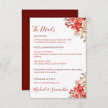 Casamento Elegante com Rosas Vermelhas e Marfim