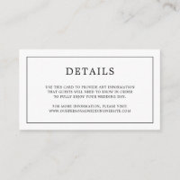 Casamento elegante de monograma branco e preto sim