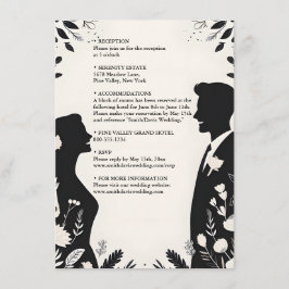 Cartão De Informações Casamento Engraçado de Simples Humor Meme