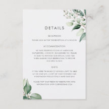 Casamento Eucalyptus Greenery Mínimo Elegante