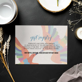 Cartão De Informações Casamento Floral Moderno Boda Mexicano Fiesta Colo