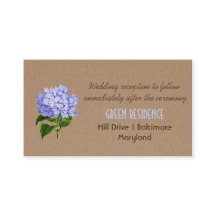 Casamento Floral Rustic Kraft Paper Hydrangeas