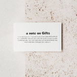 Cartão De Informações Casamento Formal Minimalista Elegante Desejando Be<br><div class="desc">Este casamento elegante e minimalista que desejava um cartão de cerco é perfeito para um casamento rústico. O design apresenta uma bela fonte para embelezar o seu evento.</div>