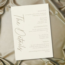 Casamento Minimalista Creme Marfim Elegante