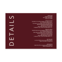 Casamento Minimalista Moderno Burgundy Quente Rúst