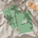 Cartão De Informações Casamento Moderno Colorido Retro Bold Vintage<br><div class="desc">Detalhes simples e na moda retro colorido das informações do convidado de casamento. Com fundo estranho e layout de texto preto e branco escrito à mão. Todas as informações são personalizáveis como site,  transporte,  alojamento. Pegue junto com outros produtos desta mão clássica feita na suíte de casamento retrô.</div>