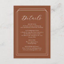 Casamento Monograma do Script Elegante Terracotta 