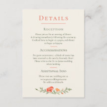 Casamento no Jardim de Papoula Coral