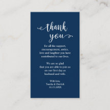 Casamento Obrigado, Marinho russo moderno e simple