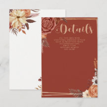 Casamento outono de Script Manuscrito Rustic Moder
