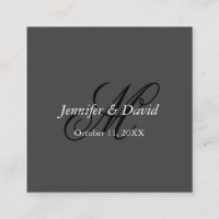 Casamento por Monograma de Caligrafia Atrativa