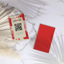 Casamento Romântico Vermelho Floral