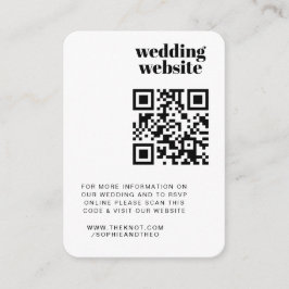 Cartão De Informações Casamento Rústico com Folhagens de Eucalipto