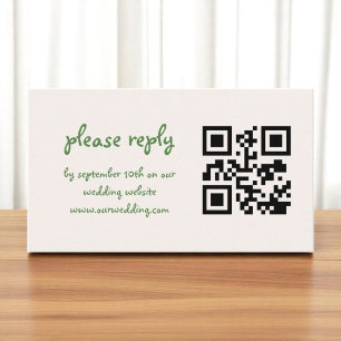 Cartão De Informações Casamento Whimsical Verde Francês Vintage Drawn