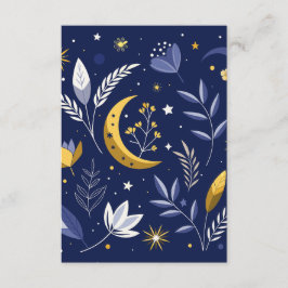 Cartão De Informações Celestial Romance