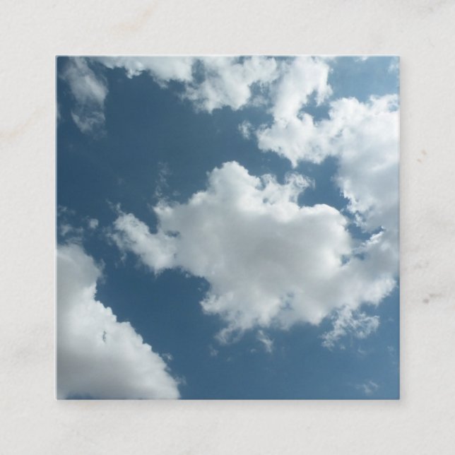 Cartão De Informações Céu (Frente)