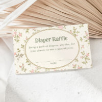 Chá de Bebê Floral Cottage Aconchegante Rifas de F
