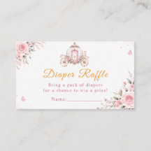 Chá de Bebê Menina Carruagem Princesa Floral Rosa
