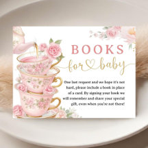 Chá de Bebê Menina Rosa Livros Para Bebê
