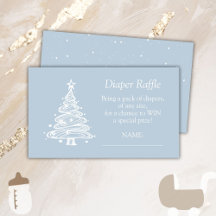 Chá de Bebê Menino Azul Boho Natal Rifão de Fralda