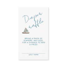 Chá de Bebê Menino Marinho Ondas Azul da Diaper Ra