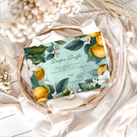 Chá de Bebê Raffle do Jardim de Limão Fresco