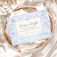 Chá de Bebê Rifa de Fraldas Toile Vintage