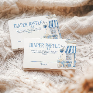 Cartão De Informações Chá de Bebê tema Parisiense Bebe Cafe Bonjour Bebe