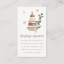 Chá de fraldas de Fralda de Brinquedos Neutros Boh