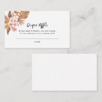 Chá de fraldas de Grama Rosa Pampas, Fralda Raffle