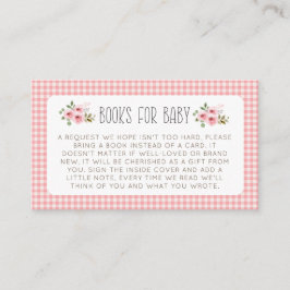 Cartão De Informações Chá de fraldas de Quintal de Cadeias Aquáticas