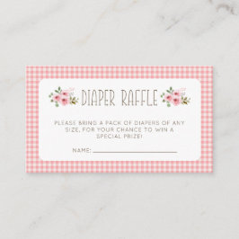 Cartão De Informações Chá de fraldas de Quintal de Cadeias Aquáticas