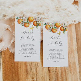 Cartão De Informações Chá de fraldas de Solicitação do Catálogo de Cores