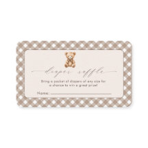 Chá de fraldas Simples Neutro de Espera da Abertur