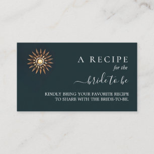 Cartão De Informações Chá de panela de Estilo Indiano Hindi Henna Mehndi