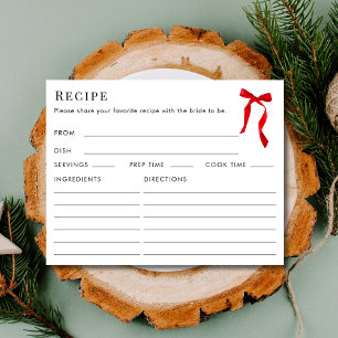 Cartão De Informações Chá de panela de recebimento do Arco vermelho Eleg