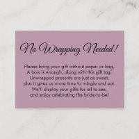 Chá de panela Simples Mauve Sem Disposição Necessá