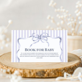 Cartão De Informações Chá Retro Azul Café Bebe Menino Bebê Shower