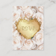 Champagne Rosa Rosa Floral Casamento RSVP