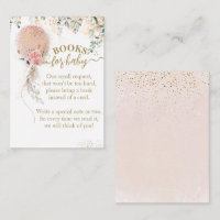 Chás de fraldas de Balão Rosa Eucalyptus Floral