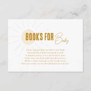 Cartão De Informações Chic Boho Sunshine Books Para Placa De Gabinete Pa