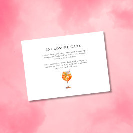 Cartão De Informações Chic Moderno Amor À Primeira Vista Bridal Shower