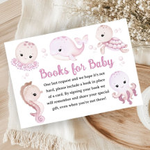 Chuva de Livros Bebê Menina Rosa Para Bebê
