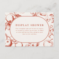 Chuva de Noiva Maçã Vintage Perfeita