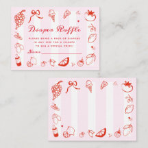 Ciao Baby Italiana Chá de fraldas Raffle